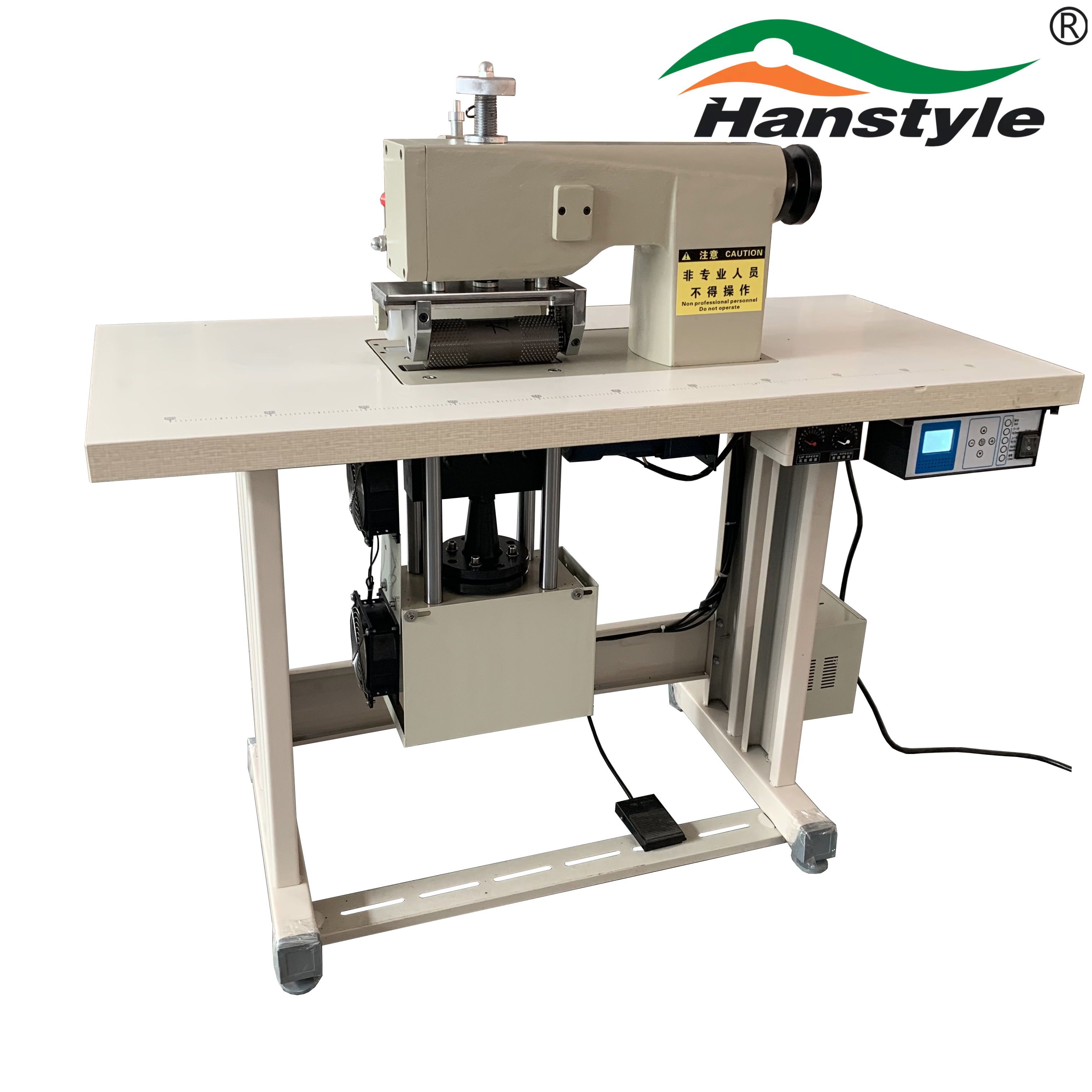High Frequency 15KHz Digital Type Ultrasonic Lace Machine For Thick Non-woven Materials Drilling - Supplier and Manufacturer